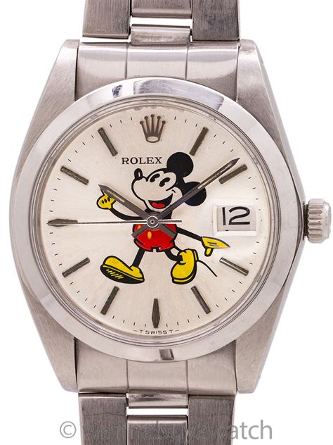 rolex mickey histoire